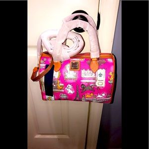 NWT Disney The Aristocats Pink Satchel by Dooney